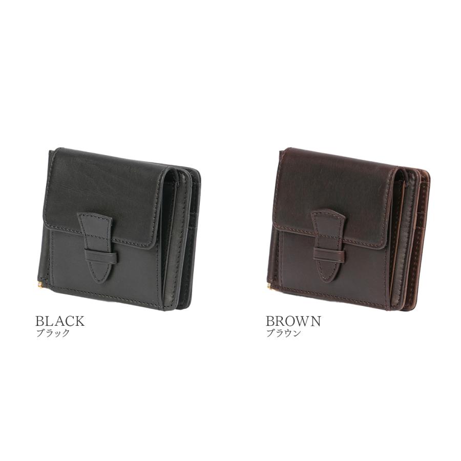 A_W マネークリップ 二つ折り財布 メンズ レザー 本革 軽量 小銭入れあり アウ リージェンシー Regency BELT MONEY CLIP AP-016 | A_W | 04
