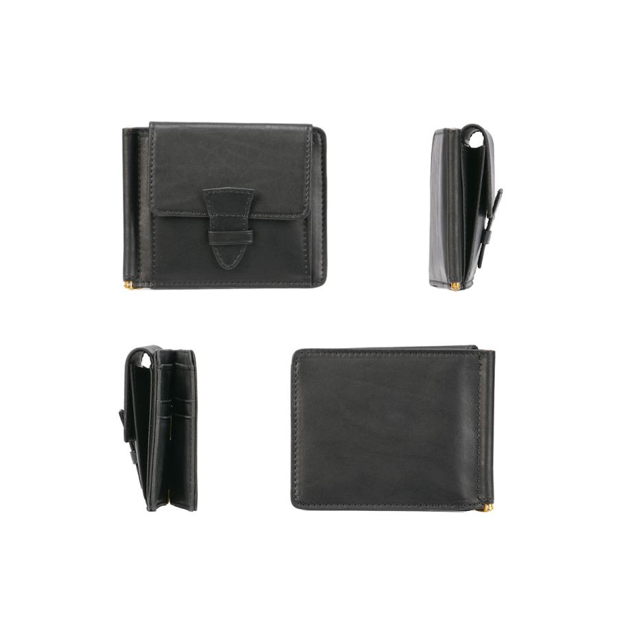 最大51% 3/11限定 A_W マネークリップ 二つ折り財布 メンズ レザー 本革 軽量 小銭入れあり アウ リージェンシー Regency BELT MONEY CLIP AP-016 | A_W | 05