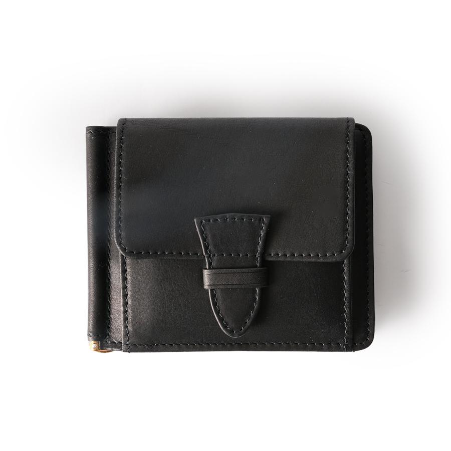 A_W マネークリップ 二つ折り財布 メンズ レザー 本革 軽量 小銭入れあり アウ リージェンシー Regency BELT MONEY CLIP AP-016 | A_W | 06