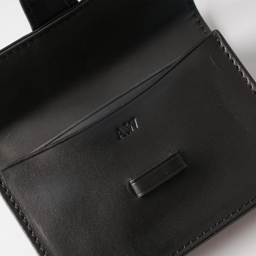 最大51% 3/11限定 A_W 名刺入れ カードケース メンズ レディース ブランド レザー 本革 軽量 アウ リージェンシー Regency BELT CARD CASE AP-017 | A_W | 12