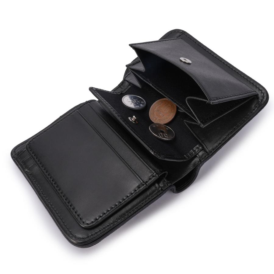 最大51% 3/30限定 A_W 二つ折り財布 ミニ財布 メンズ レディース レザー 本革 小さい財布 コンパクトウォレット アウ ワックスドエルク A_W Waxed Elk AP-019 | A_W | 13