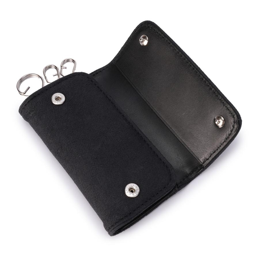 最大50% 8/7限定 A_W キーケース メンズ レディース ブランド レザー 本革 軽量 3連 アウ ワックスドエルク Waxed Elk KEY CASE AP-023 | A_W | 10