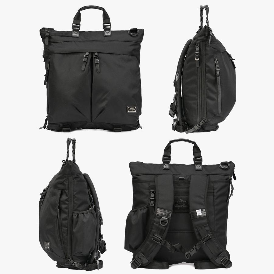 AS2OV（アッソブ） コーデュラドビー ヘルメットバッグ 3WAY リュック
