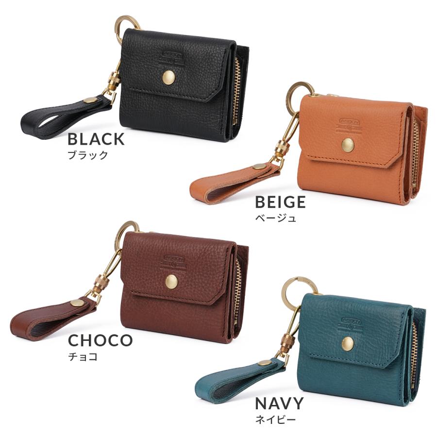 AS2OV 最大43% 11/17限定 アッソブ オイルドシュリンク 三つ折り財布