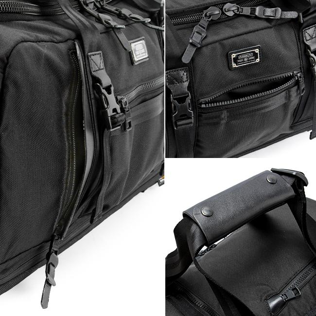 AS2OV（アッソブ） ゴルフ ボストンバッグ 2WAY リュック シューズ収納