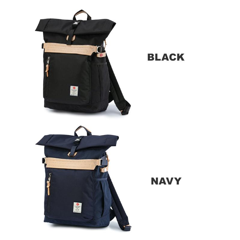 assovリュック AS2OV (アッソブ) CORDURA DOBBY 305D ROUND ZIP BACK PACK