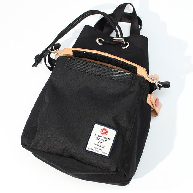 アッソブ ショルダーバッグ メンズ ブランド 巾着ショルダー 軽量 日本  