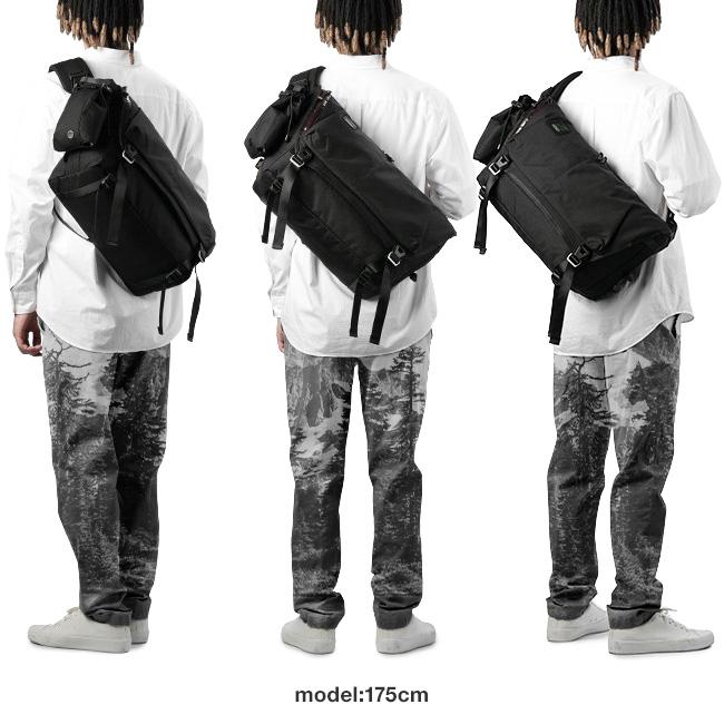 【AS2OV】スタンダードシリーズ メッセンジャーバッグ 330×1100D CORDURA STANDARD SERIES MESSENGER / BLACK