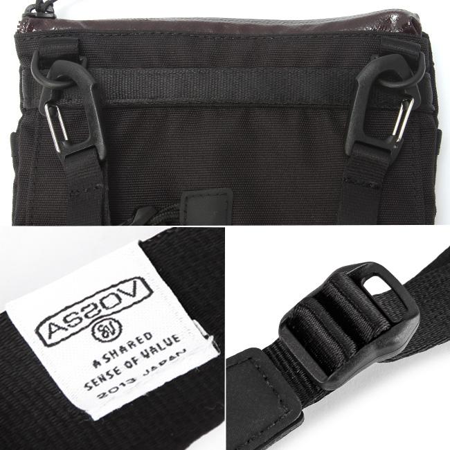AS20V ／アッソブ　2wayショルダーバッグ コーデュラ AS2OV（アッソブ） コーデュラ ドビー 2way ショルダーバッグ M