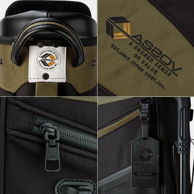 AS2OV 最大38% 10/22限定 アッソブ ゴルフ キャディバッグ
