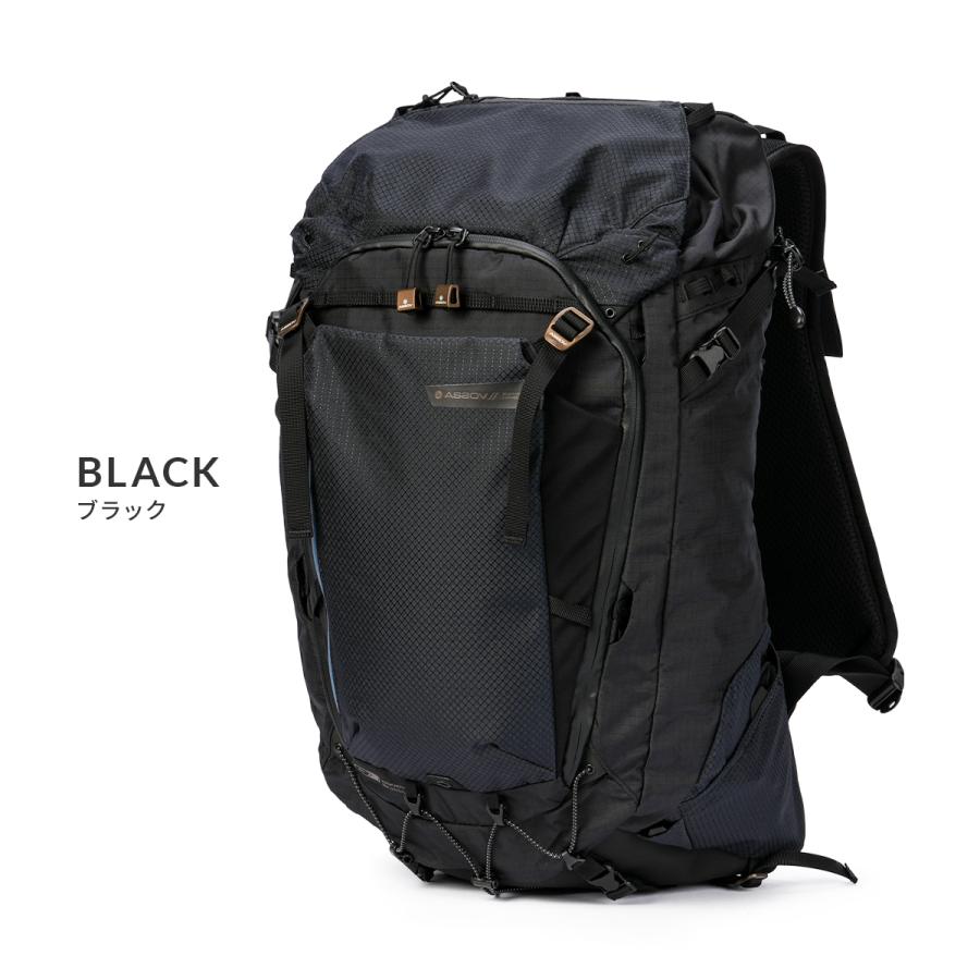【美品】AS2OV (アッソブ) バックパック　リュック　黒 AS2OV（アッソブ） リュック バッグ バックパック ASSOV メンズ