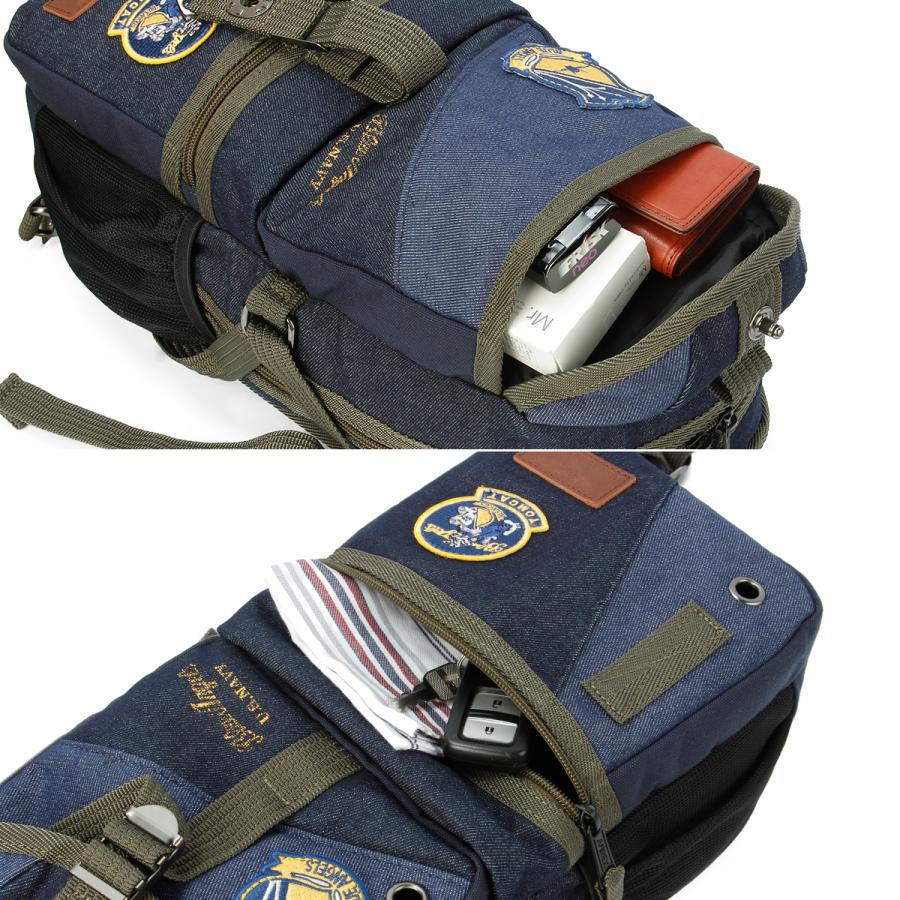 最大55% 2/1まで アヴィレックス ボディバッグ ワンショルダーバッグ メンズ ブランド 軽量 ミリタリー イーグル トップガン2 AVIREX AVX305K 在庫限り | AVIREX | 10