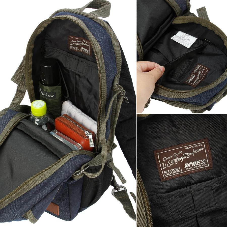 最大55% 2/1まで アヴィレックス ボディバッグ ワンショルダーバッグ メンズ ブランド 軽量 ミリタリー イーグル トップガン2 AVIREX AVX305K 在庫限り | AVIREX | 08