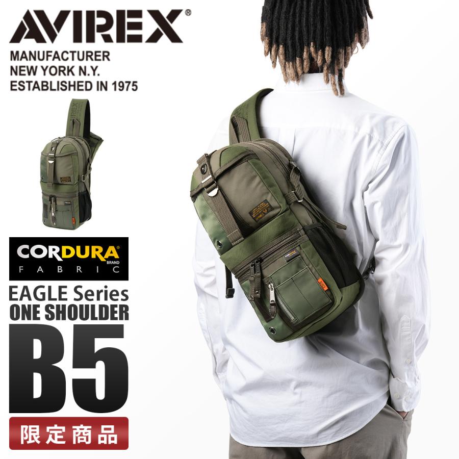 最大51% 1/11限定 アヴィレックス イーグル ボディバッグ メンズ 大きめ 大容量 AVIREX EAGLE AVX305M 24FW 在庫限り | AVIREX