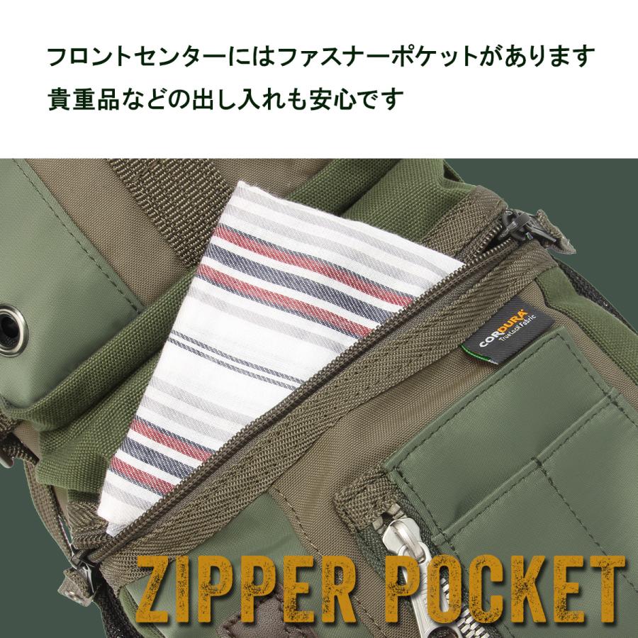 最大51% 1/11限定 アヴィレックス イーグル ボディバッグ メンズ 大きめ 大容量 AVIREX EAGLE AVX305M 24FW 在庫限り | AVIREX | 10