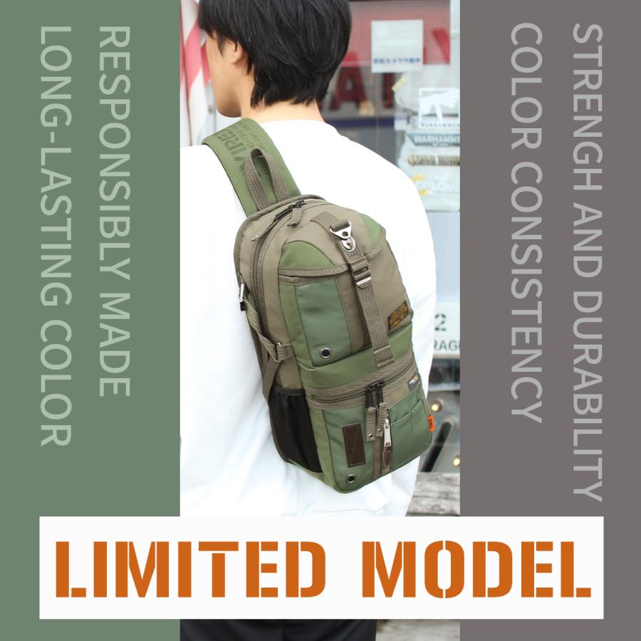 最大42% 3/29限定 アヴィレックス イーグル ボディバッグ メンズ 大きめ 大容量 AVIREX EAGLE AVX305M 24FW 在庫限り | AVIREX | 02