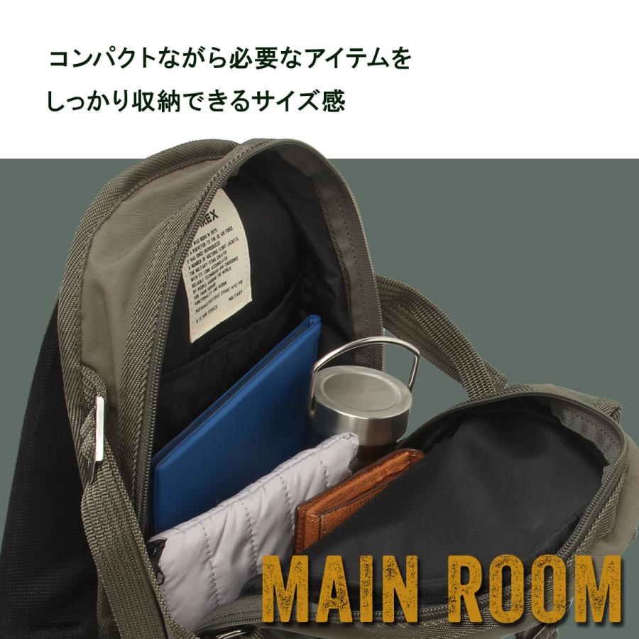 最大55% 2/1まで アヴィレックス イーグル ボディバッグ メンズ 大きめ 大容量 AVIREX EAGLE AVX305M 24FW 在庫限り | AVIREX | 07