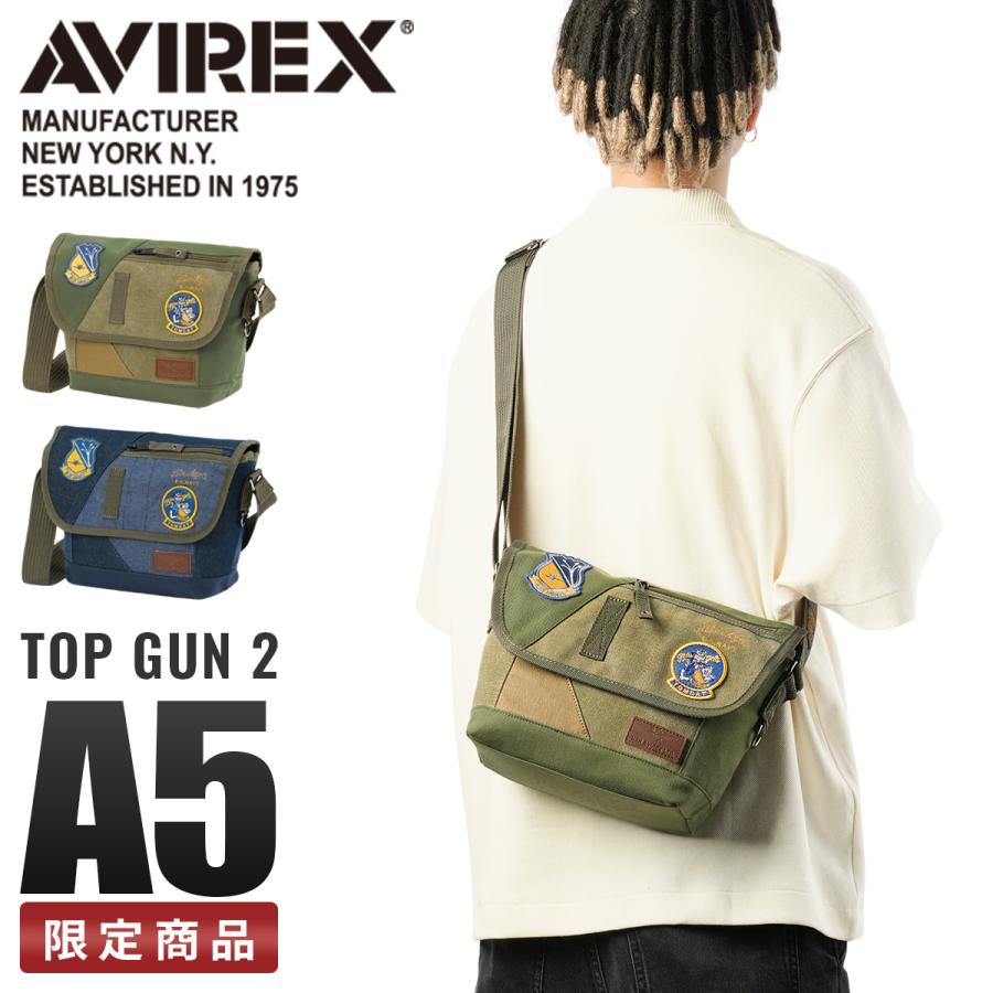 最大51% 2/3限定 アヴィレックス ショルダーバッグ メンズ ブランド 軽量 横型 斜めがけ B5 ミリタリー イーグル トップガン2 AVIREX AVX3520K 在庫限り | AVIREX