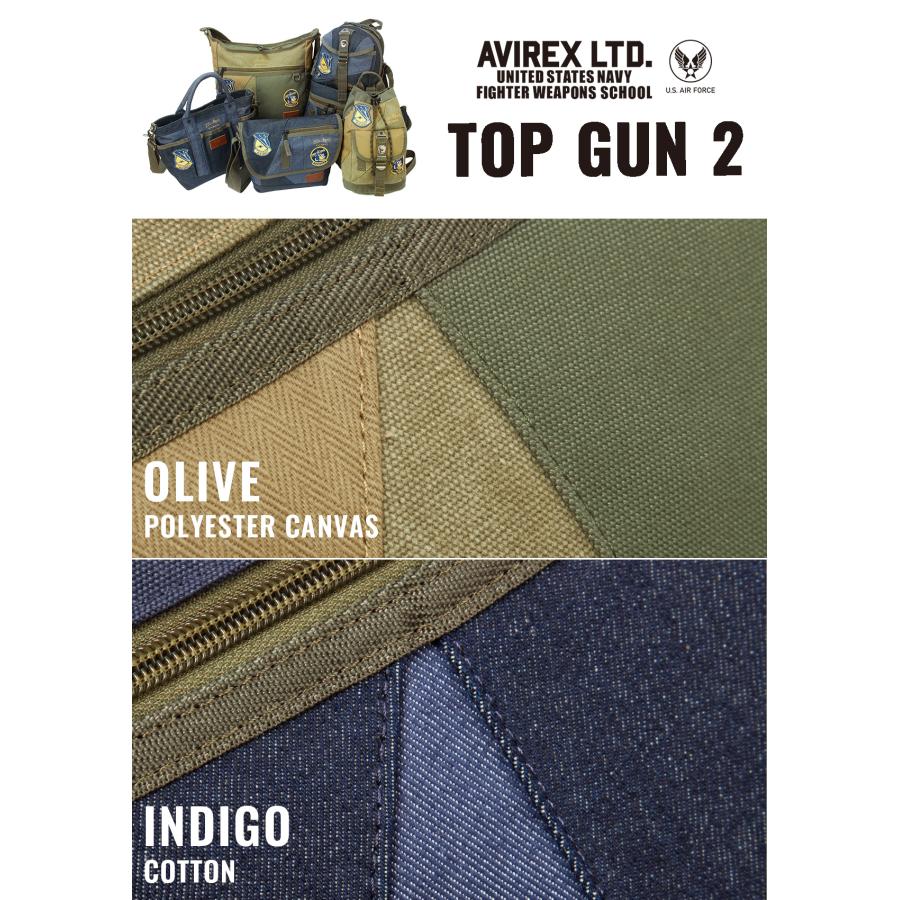 最大51% 2/3限定 アヴィレックス ショルダーバッグ メンズ ブランド 軽量 横型 斜めがけ B5 ミリタリー イーグル トップガン2 AVIREX AVX3520K 在庫限り | AVIREX | 03