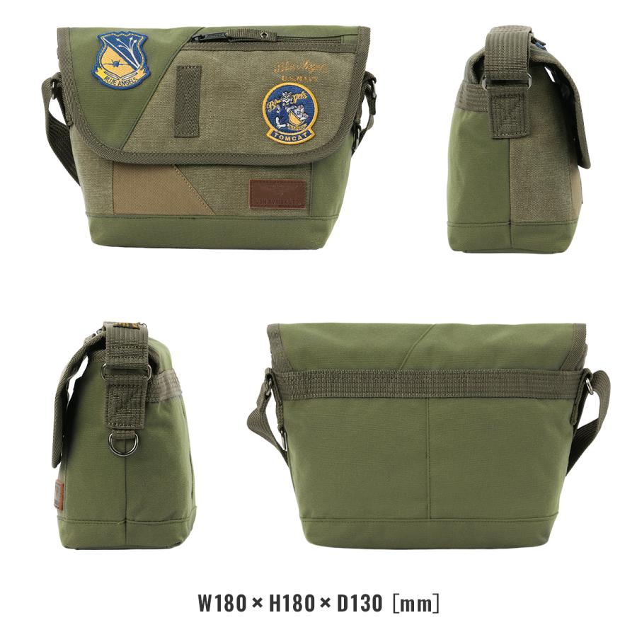 最大51% 2/3限定 アヴィレックス ショルダーバッグ メンズ ブランド 軽量 横型 斜めがけ B5 ミリタリー イーグル トップガン2 AVIREX AVX3520K 在庫限り | AVIREX | 05