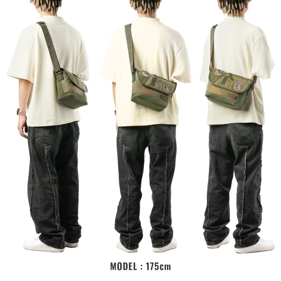 最大51% 2/3限定 アヴィレックス ショルダーバッグ メンズ ブランド 軽量 横型 斜めがけ B5 ミリタリー イーグル トップガン2 AVIREX AVX3520K 在庫限り | AVIREX | 06