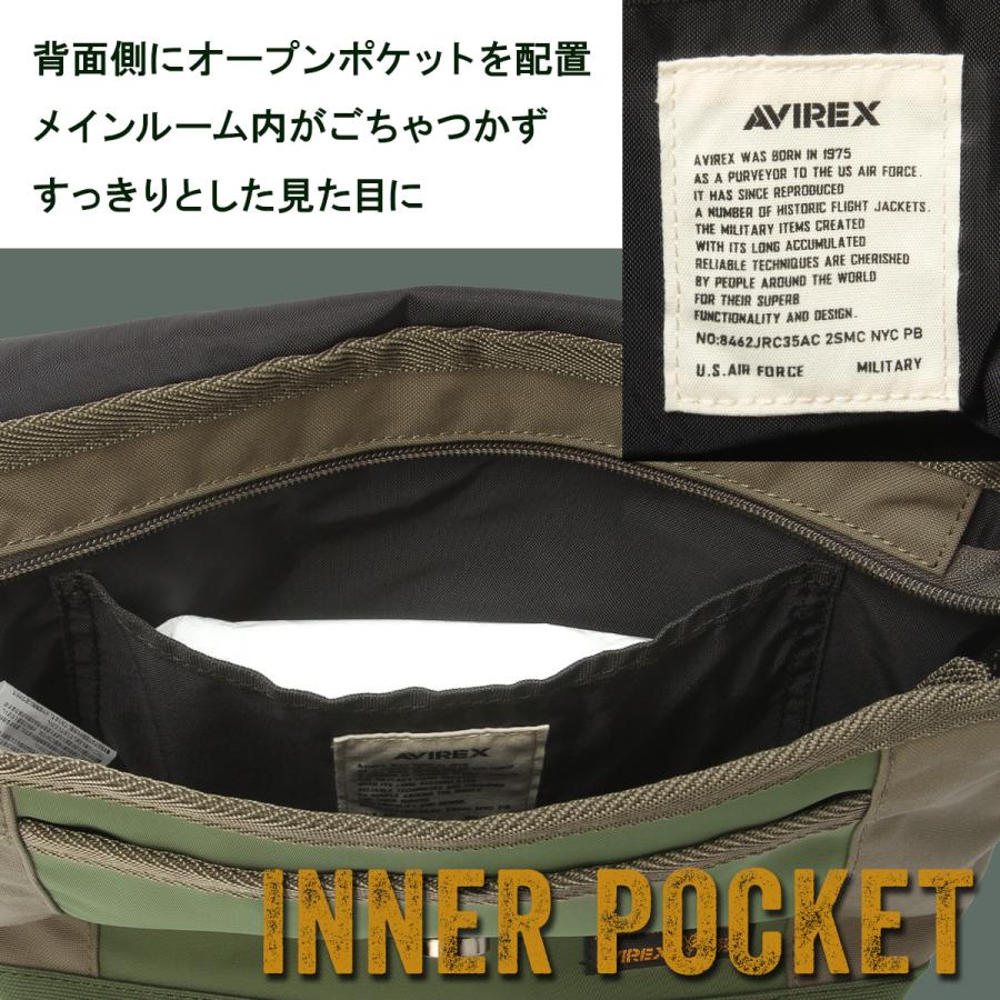最大42% 3/8限定 アヴィレックス イーグル ショルダーバッグ メンズ ミリタリー AVIREX EAGLE AVX3520M 24FW 在庫限り | AVIREX | 08