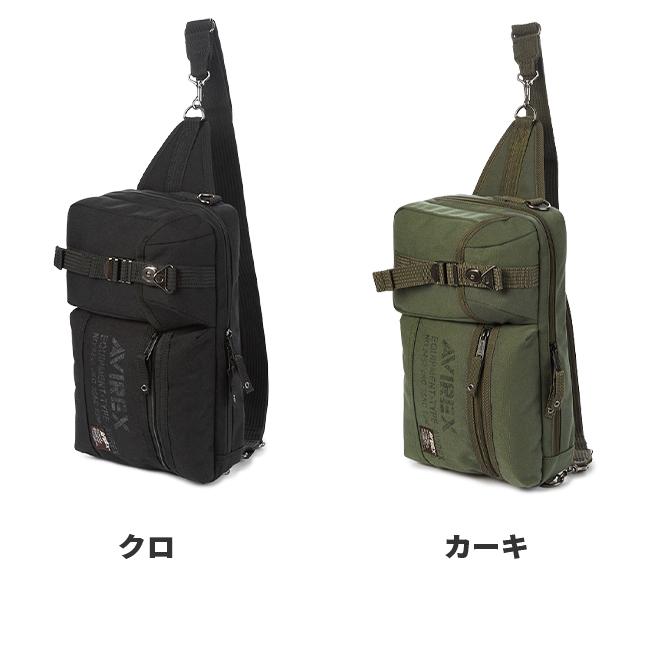 最大44% 3/22まで アヴィレックス ボディバッグ メンズ ブランド 大容量 軽量 撥水 ワンショルダーバッグ ミリタリー 2WAY B5 イーグル AVIREX EAGLE AVX3522 | AVIREX | 04