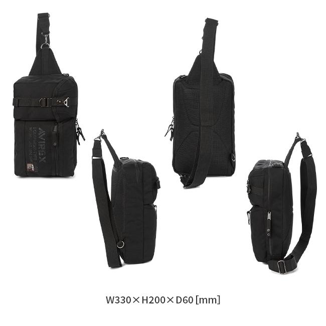 最大42% 4/28から アヴィレックス ボディバッグ メンズ ブランド 大容量 軽量 撥水 ワンショルダーバッグ ミリタリー 2WAY B5 イーグル AVIREX EAGLE AVX3522 | AVIREX | 05