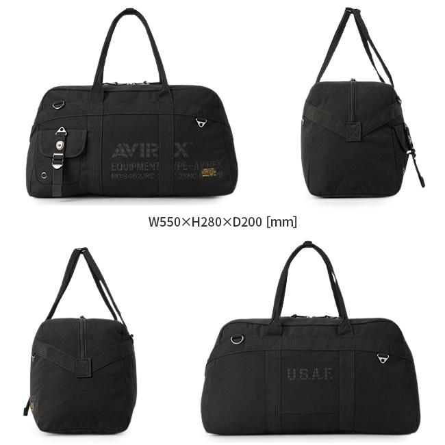 アヴィレックス ボストンバッグ メンズ 大容量 軽量 修学旅行 林間学校 2WAY ダッフルバッグ イーグル アビレックス AVIREX AVX3525 | AVIREX | 04