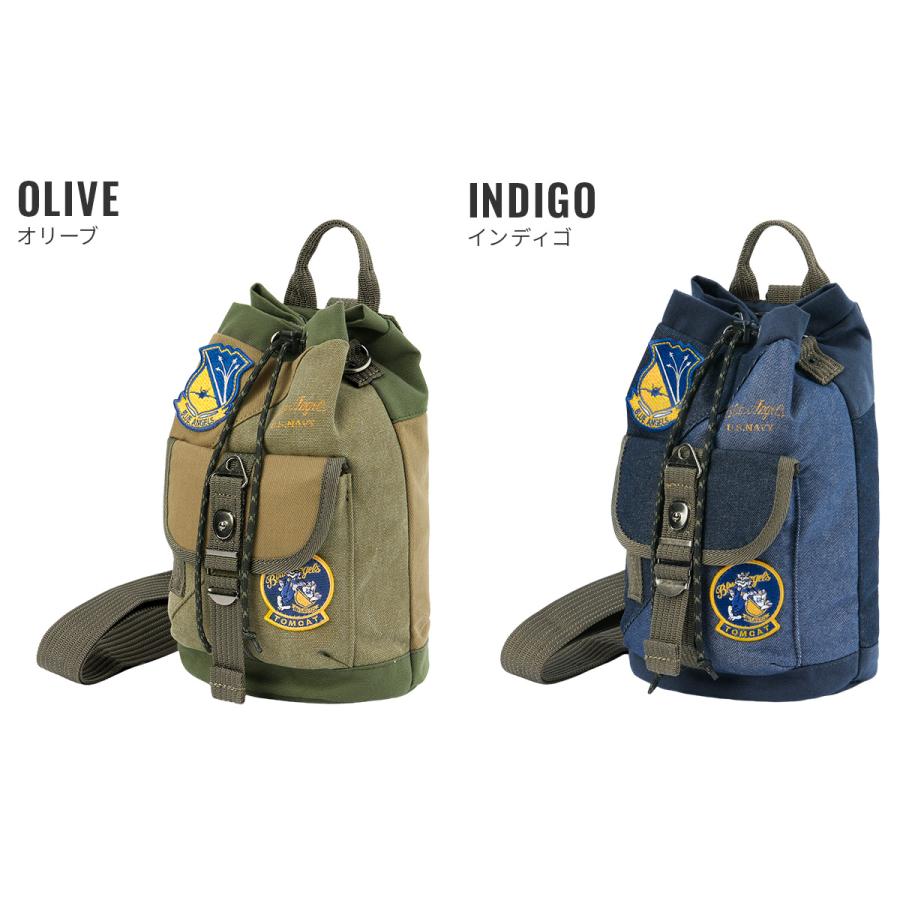 最大42% 2/3限定 アヴィレックス ボンサック ワンショルダーバッグ メンズ ブランド 軽量 A5 ミリタリー イーグル トップガン2 AVIREX AVX3529K 在庫限り | AVIREX | 04