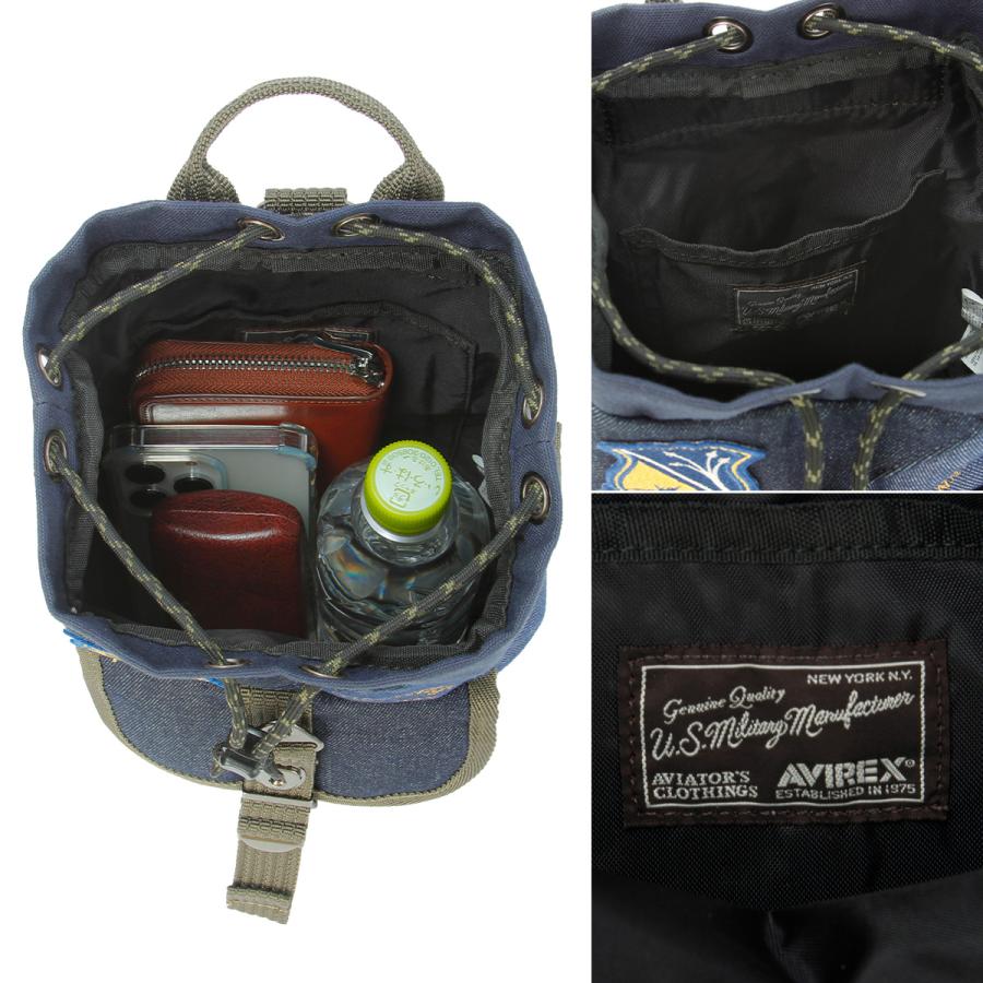 最大42% 2/3限定 アヴィレックス ボンサック ワンショルダーバッグ メンズ ブランド 軽量 A5 ミリタリー イーグル トップガン2 AVIREX AVX3529K 在庫限り | AVIREX | 09