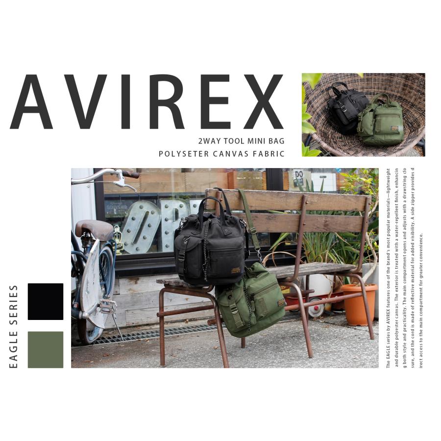 最大51% 1/11限定 アヴィレックス イーグル ショルダーバッグ トートバッグ メンズ レディース ブランド 斜めがけバッグ 撥水 10.4L 2WAY AVIREX EAGLE AVX3530 | AVIREX | 03