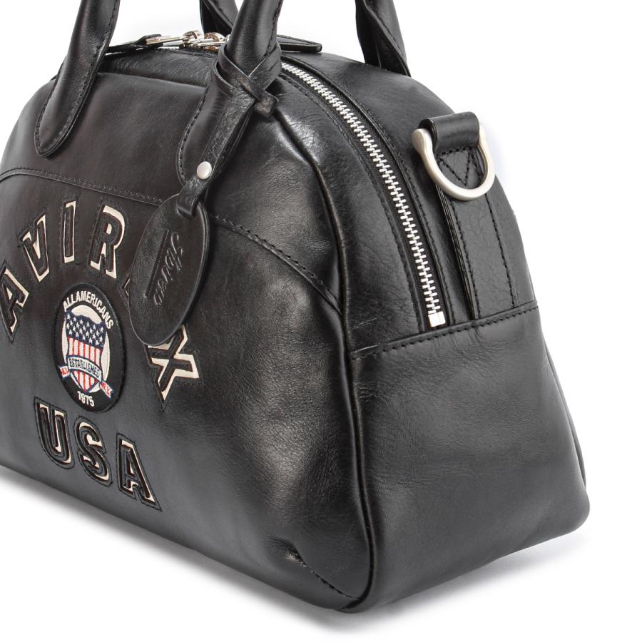 最大51% 2/3限定 アヴィレックス ミニボストンバッグ ショルダーバッグ メンズ レディース ブランド レザー 本革 軽量 小さめ A5 2WAY AVIREX AVX5625 | AVIREX | 09