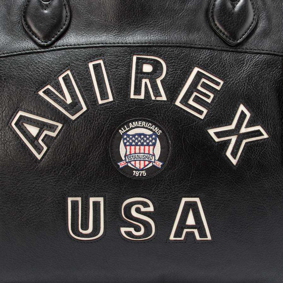 最大51% 2/3限定 アヴィレックス トートバッグ ショルダーバッグ メンズ レディース ブランド レザー 本革 大容量 大きめ 肩掛け A4 2WAY AVIREX AVX5627 | AVIREX | 07