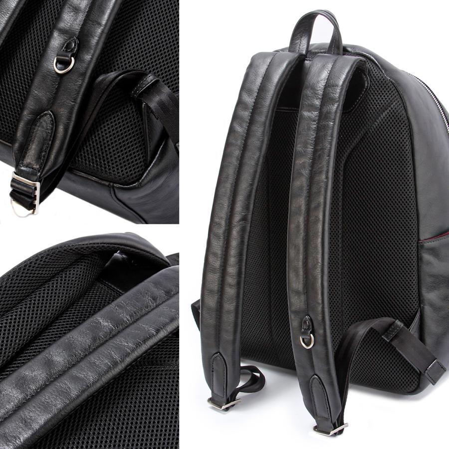 最大51% 2/3限定 アヴィレックス リュック メンズ レディース ブランド レザー 本革 通学 通勤 旅行 黒 A4 AVIREX AVX5628 | AVIREX | 10