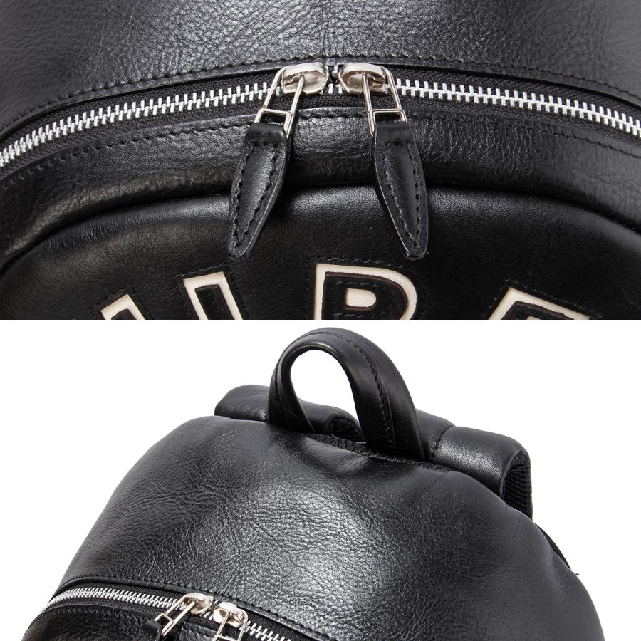 最大51% 2/3限定 アヴィレックス リュック メンズ レディース ブランド レザー 本革 通学 通勤 旅行 黒 A4 AVIREX AVX5628 | AVIREX | 12