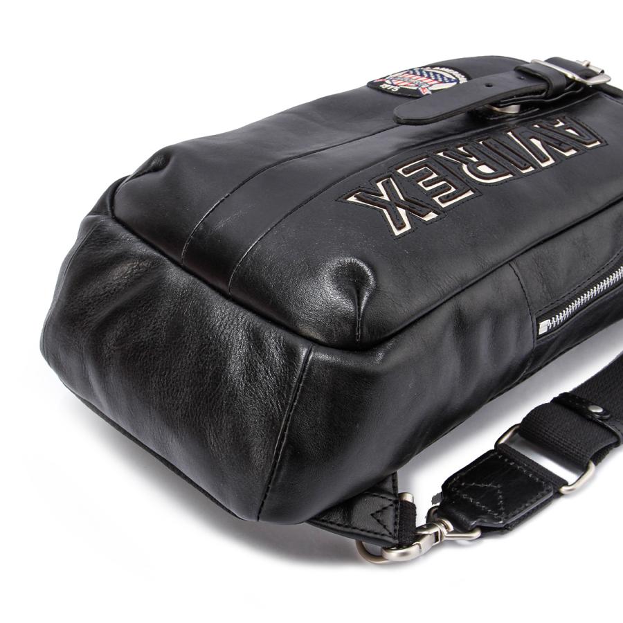 最大51% 1/13限定 アヴィレックス ボディバッグ ワンショルダーバッグ メンズ ブランド レザー 本革 軽量 縦型 斜めがけ B5 AVIREX AVX5629 | AVIREX | 10