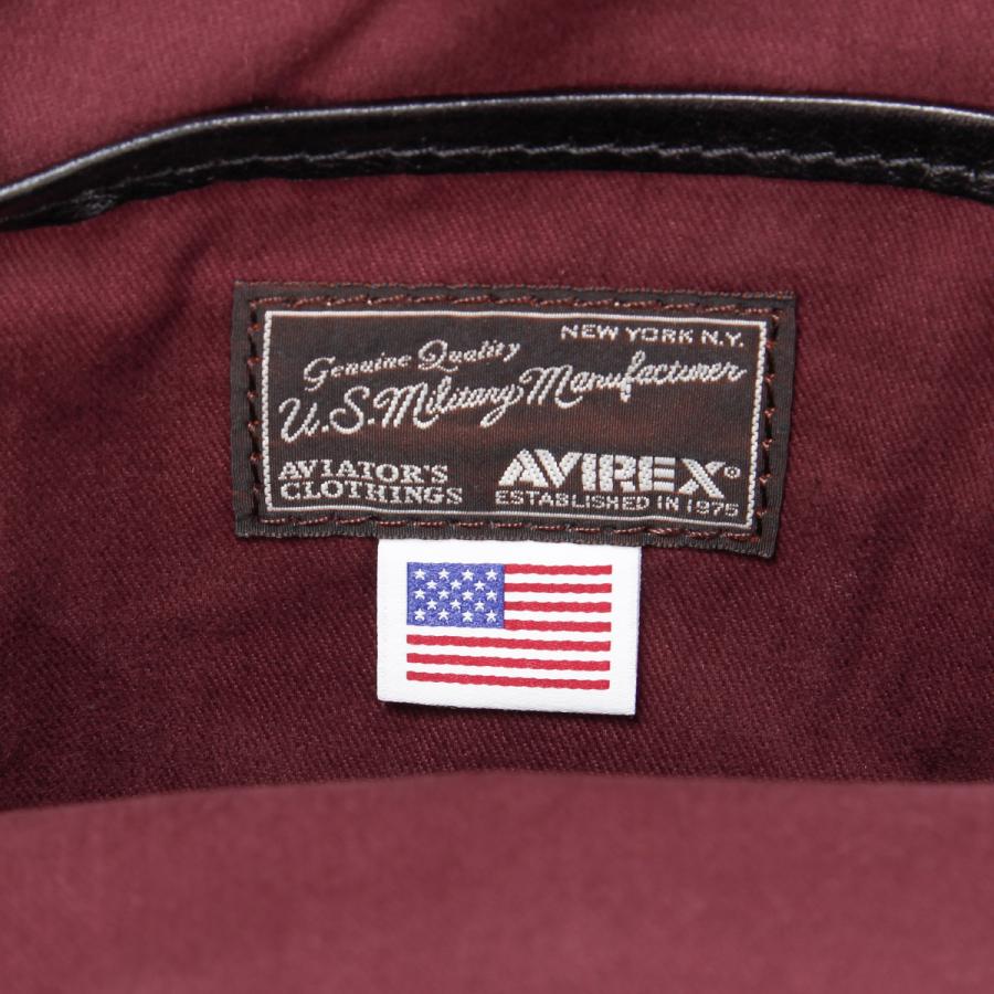 最大53% 2/27から アヴィレックス ボディバッグ ワンショルダーバッグ メンズ ブランド レザー 本革 軽量 縦型 斜めがけ B5 AVIREX AVX5629 | AVIREX | 14