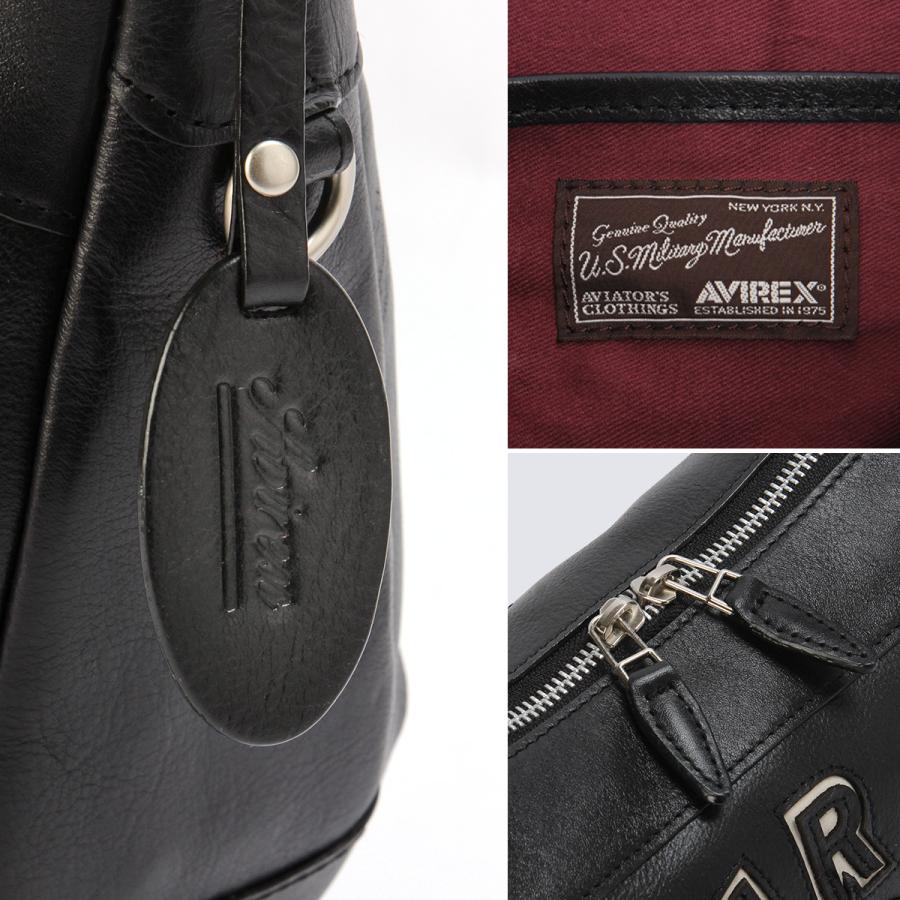 最大51% 1/11限定 アヴィレックス ショルダーバッグ メンズ ブランド レザー 本革 軽量 横型 舟形 小さめ A5 ブルト リミテッドエディション AVIREX AVX5650 | AVIREX | 16