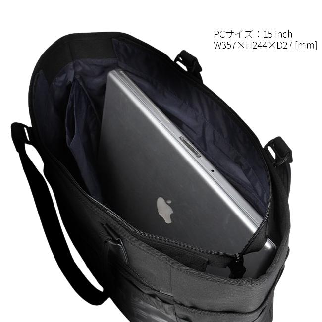 最大44% 3/22まで アヴィレックス トートバッグ メンズ ブランド 軽量 撥水 横型 通勤 旅行 黒 肩掛け 大きめ A4 B4 ミリタリー アビレックス AVIREX AVX600 | AVIREX | 05