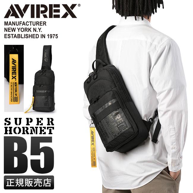 最大42% 1/13限定 アヴィレックス ボディバッグ ワンショルダーバッグ メンズ ブランド 軽量 撥水 斜めがけ B5 ミリタリー アビレックス AVIREX AVX601 | AVIREX
