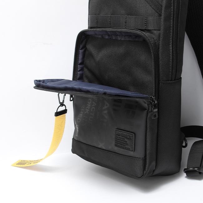 最大44% 3/22まで アヴィレックス ボディバッグ ワンショルダーバッグ メンズ ブランド 軽量 撥水 斜めがけ B5 ミリタリー アビレックス AVIREX AVX601 | AVIREX | 09