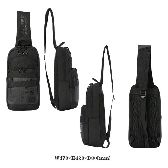 最大44% 2/27から アヴィレックス ボディバッグ ワンショルダーバッグ メンズ ブランド 軽量 撥水 斜めがけ B5 ミリタリー アビレックス AVIREX AVX601 | AVIREX | 03