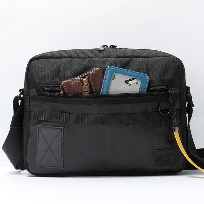 アヴィレックス ショルダーバッグ メンズ ブランド 軽量 撥水 薄型 横型 斜めがけ 小さめ ミニ A5 ミリタリー アビレックス AVIREX AVX603 | AVIREX | 09