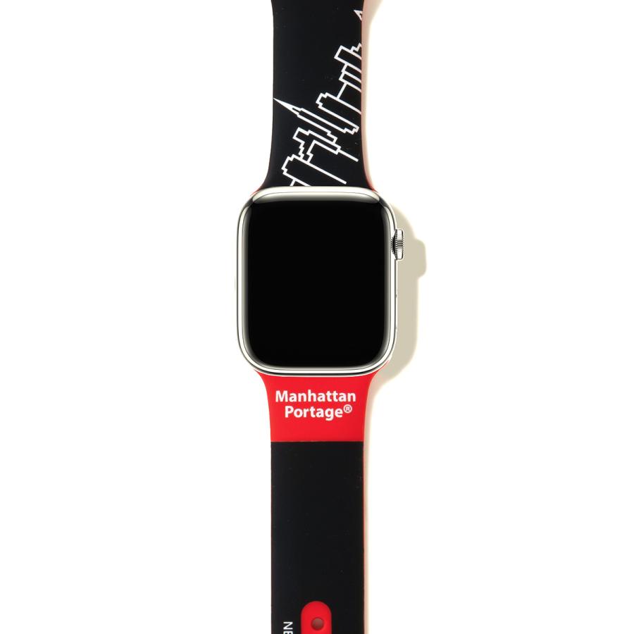 最大41% 9/6限定 マンハッタンポーテージ アップルウォッチ Apple Watch バンド ブランド シリコン 49mm/46mm/45mm/44mm Manhattan Portage AWB-MP03 | Manhattan Portage | 06