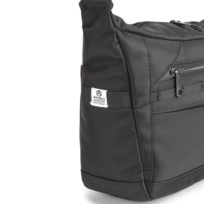 最大44% 3/22まで アヴィレックス ショルダーバッグ メンズ ブランド 軽量 舟型 抗菌 防臭加工 斜めがけ ミリタリー B5 ソリッド AVIREX SOLID AX2052 | AVIREX | 17