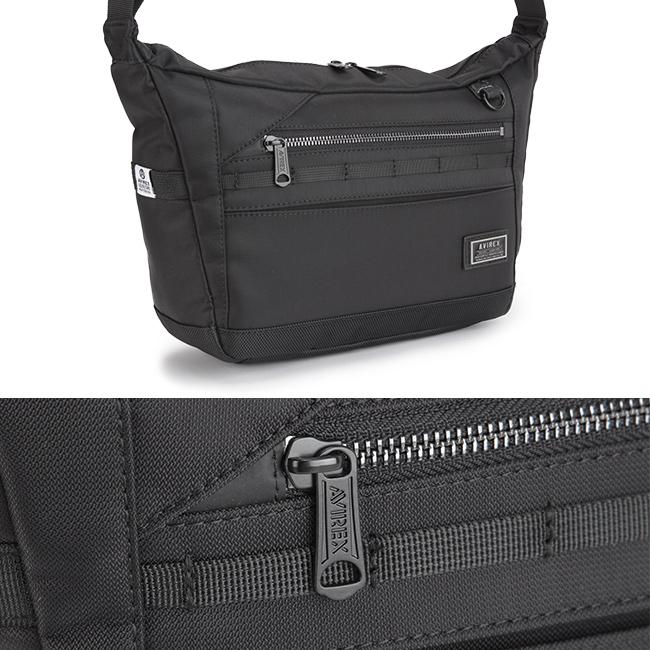 最大44% 3/22まで アヴィレックス ショルダーバッグ メンズ ブランド 軽量 舟型 抗菌 防臭加工 斜めがけ ミリタリー B5 ソリッド AVIREX SOLID AX2052 | AVIREX | 09