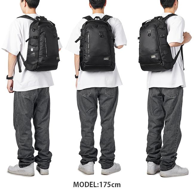 最大42% 4/28から アヴィレックス リュック メンズ レディース 大容量 軽量 撥水 通学 黒 女子 男子 中学 高校 抗菌 防臭 スクールバッグ 25L AVIREX AX2053 | AVIREX | 07