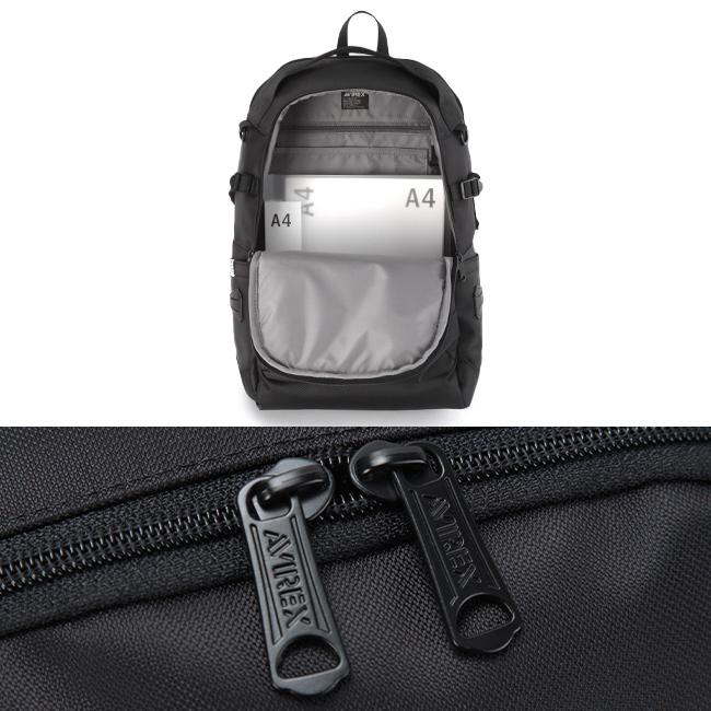 最大42% 4/28から アヴィレックス リュック メンズ レディース 大容量 軽量 撥水 通学 黒 女子 男子 中学 高校 抗菌 防臭 スクールバッグ 25L AVIREX AX2053 | AVIREX | 10