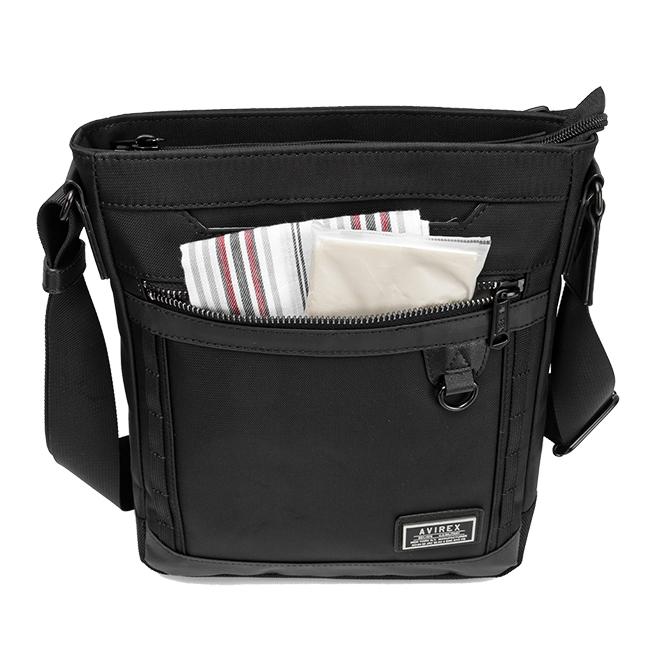 最大44% 2/27から アヴィレックス ショルダーバッグ 軽量 縦型 抗菌 肩掛け 斜めがけ 小さめ ミニ コンパクト A5 アビレックス ソリッド AVIREX SOLID AX2055 | AVIREX | 09